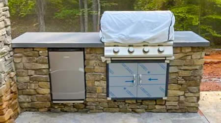 Cost For Smaller Outdoor Kitchen Construction